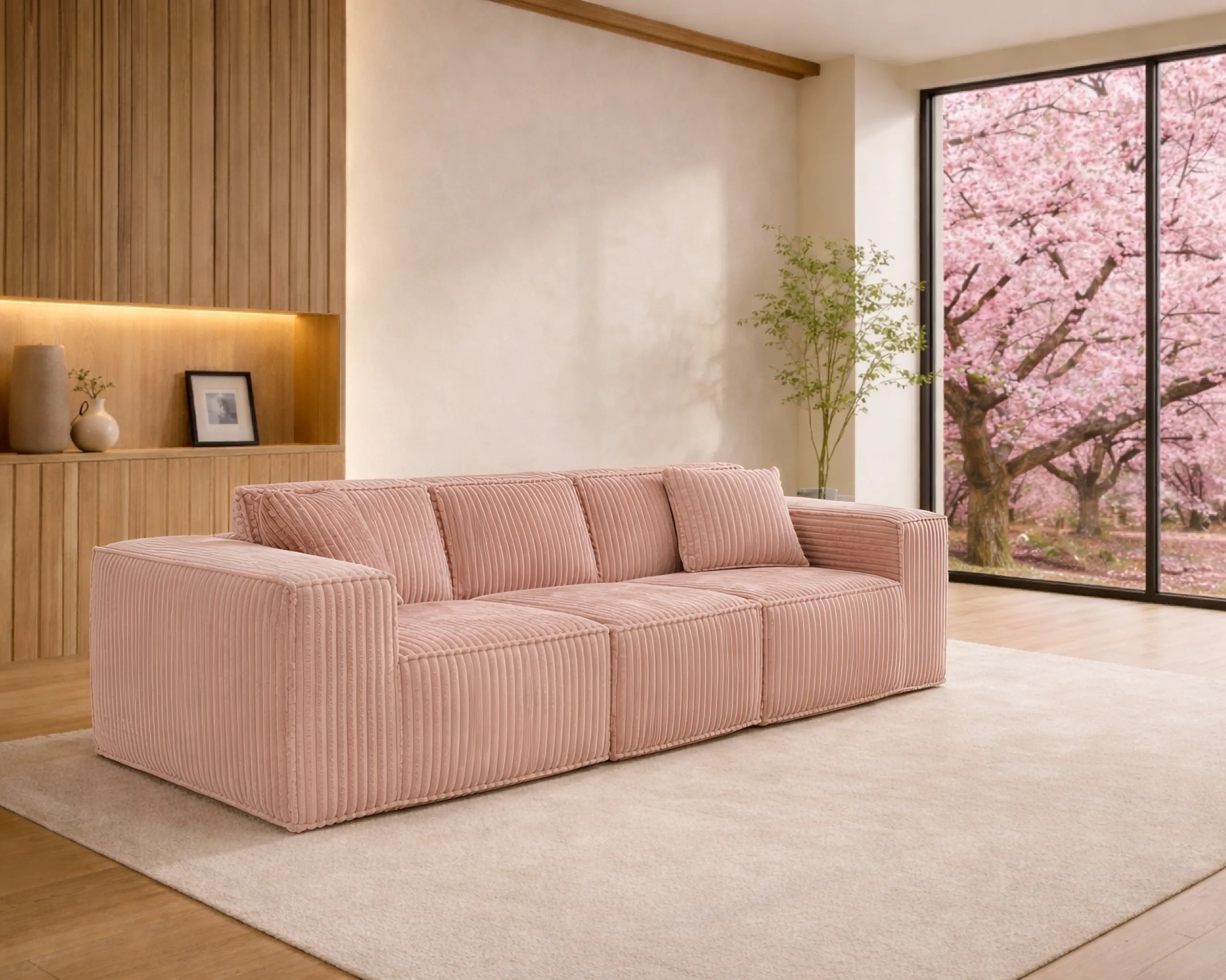 Puffy Domino Three Seater