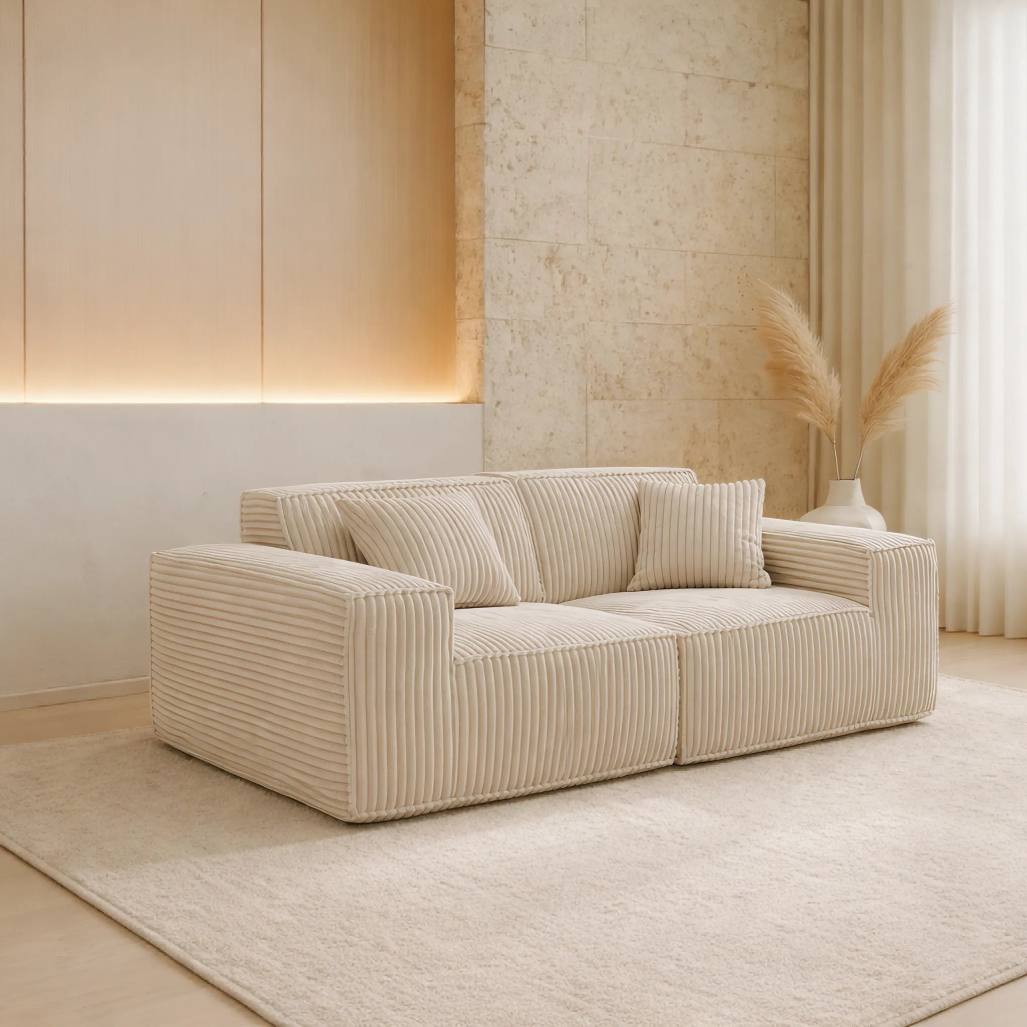 Puffy Domino Loveseat