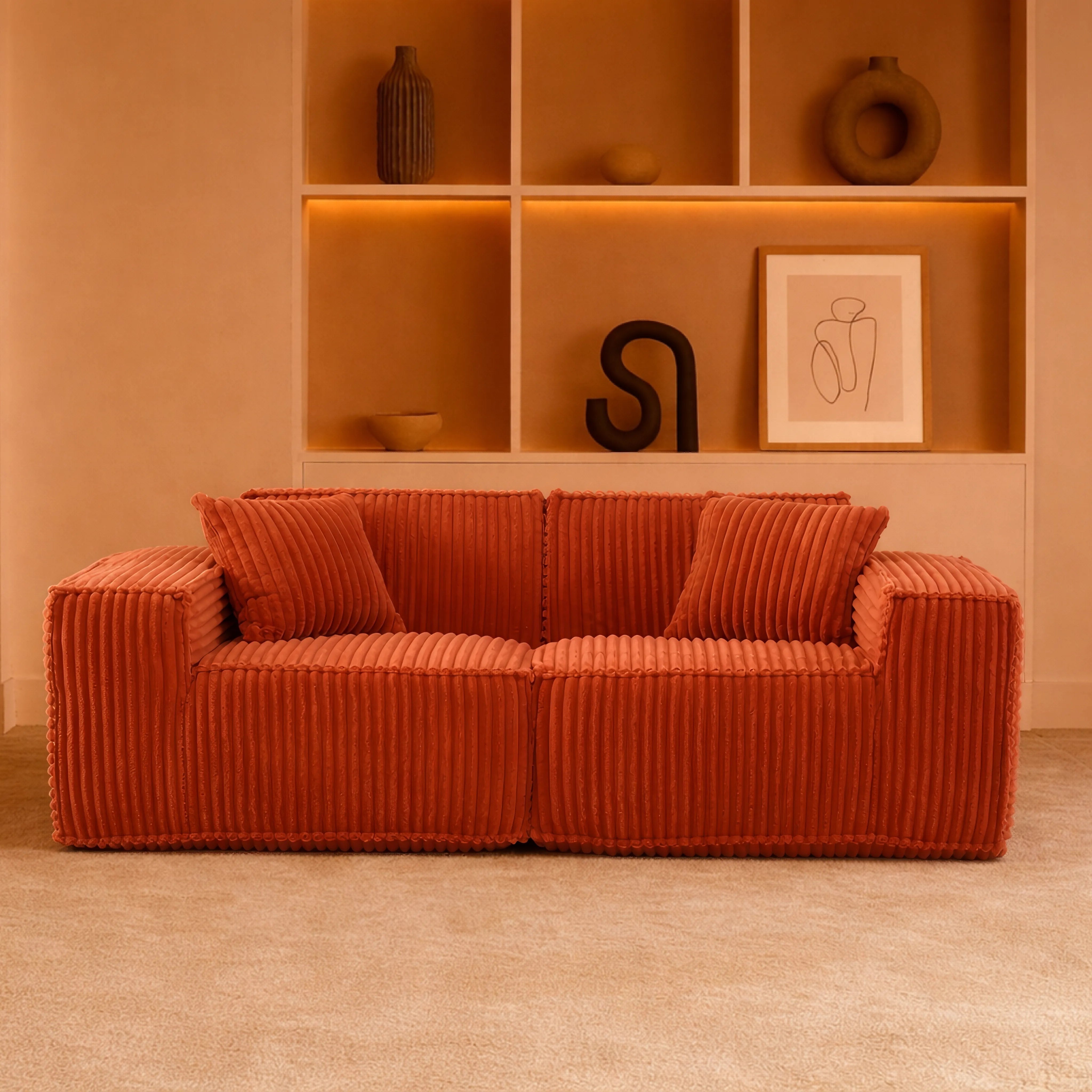 Puffy Domino Loveseat