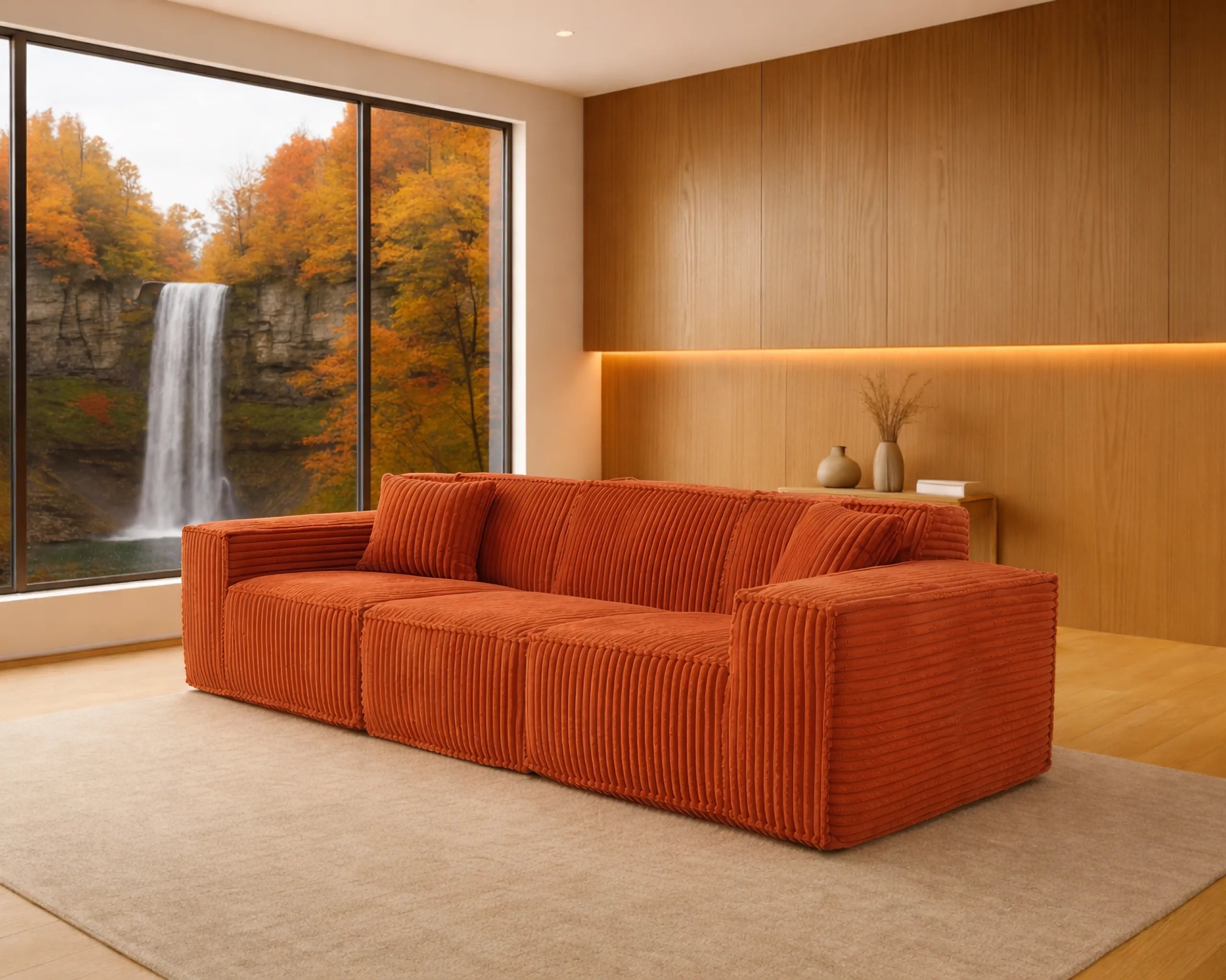 Puffy Domino Three Seater