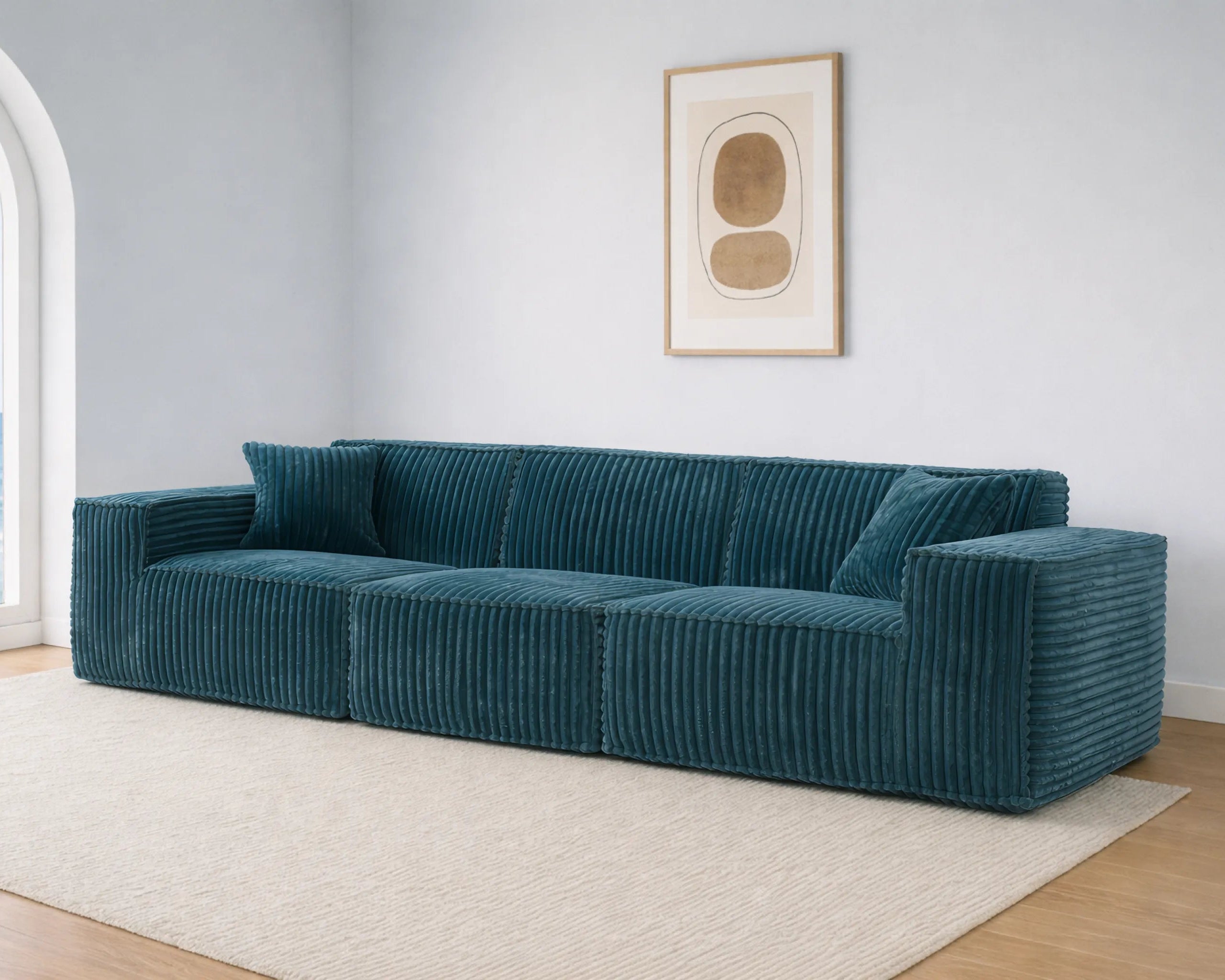 Puffy Domino Three Seater