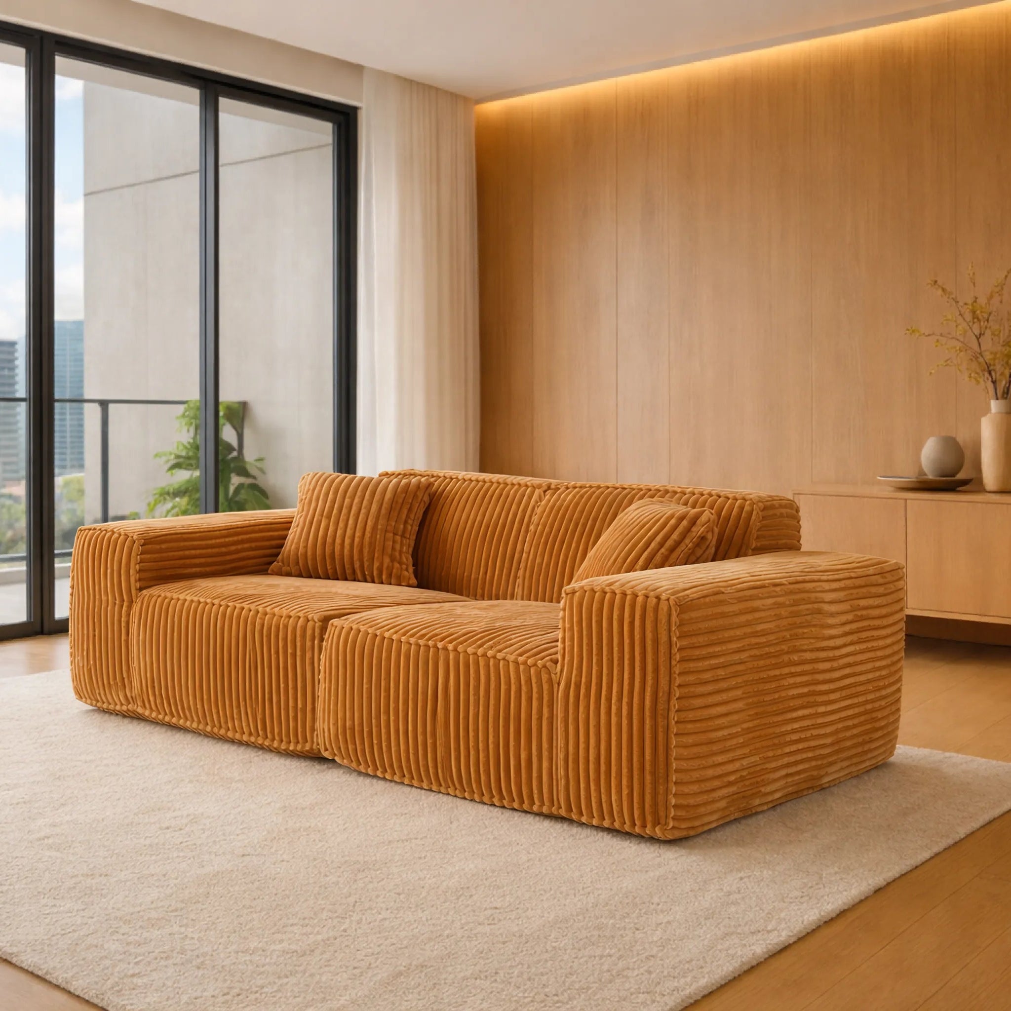 Puffy Domino Loveseat