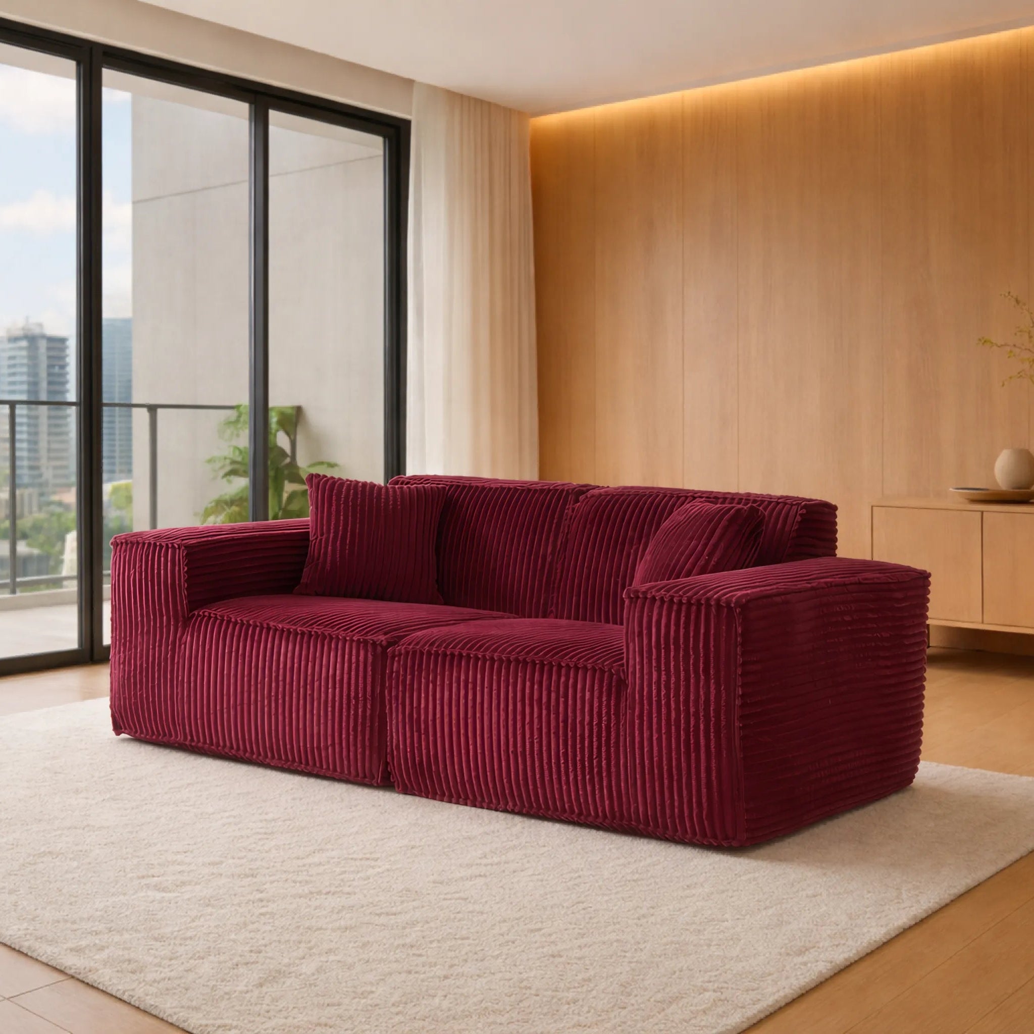 Puffy Domino Loveseat