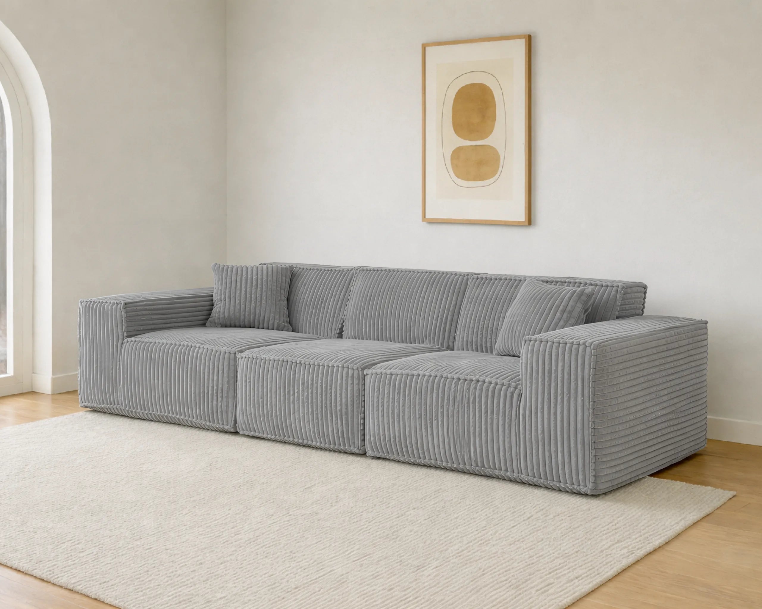 Puffy Domino Three Seater
