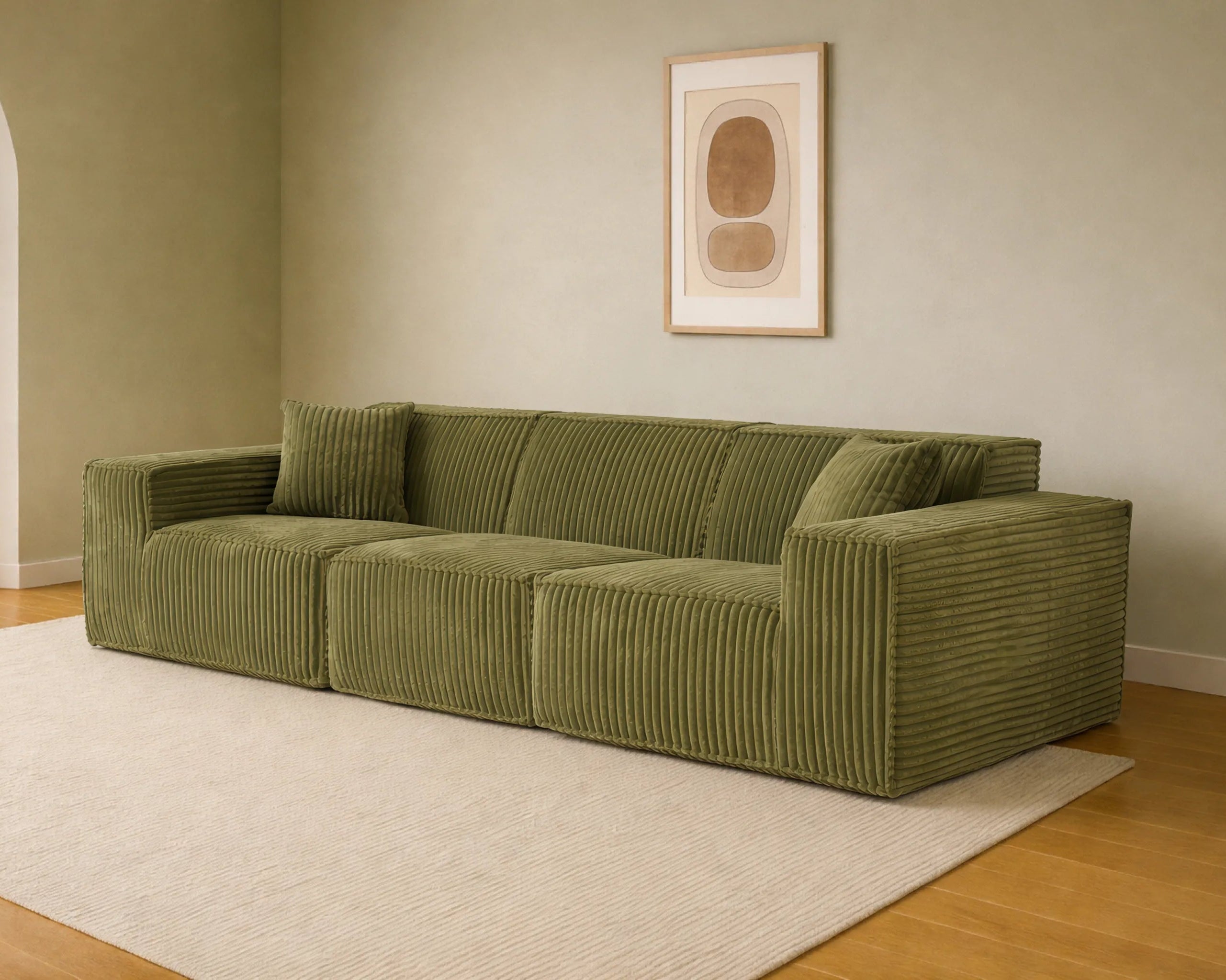 Puffy Domino Three Seater