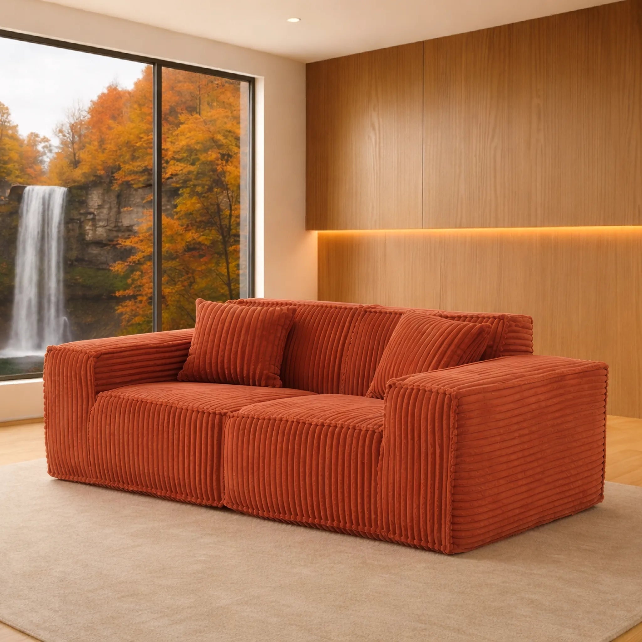 Puffy Domino Loveseat